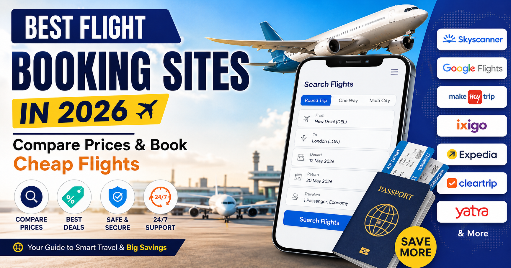 Flight booking sites