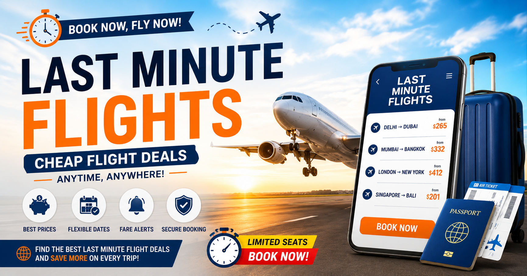Last minute flights