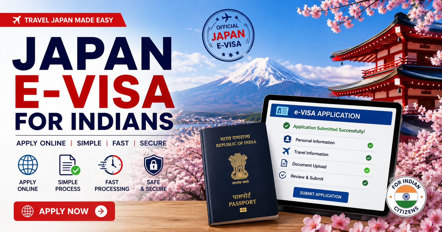 Japan e visa for indian